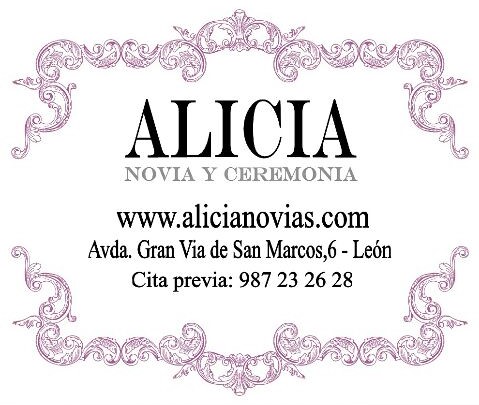 Alicia Novia y Ceremonia