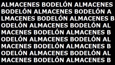 Almacenes Bodelón